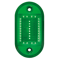 Signální svítidlo T4 LED, zelené, 24 V A