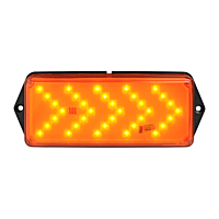 Signální svítidlo F4 LED, oranžové, 24 V