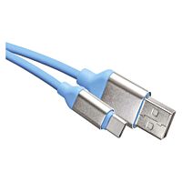 EMOS Kabel USB 2,0 A/M-C/M délka 1m modrá