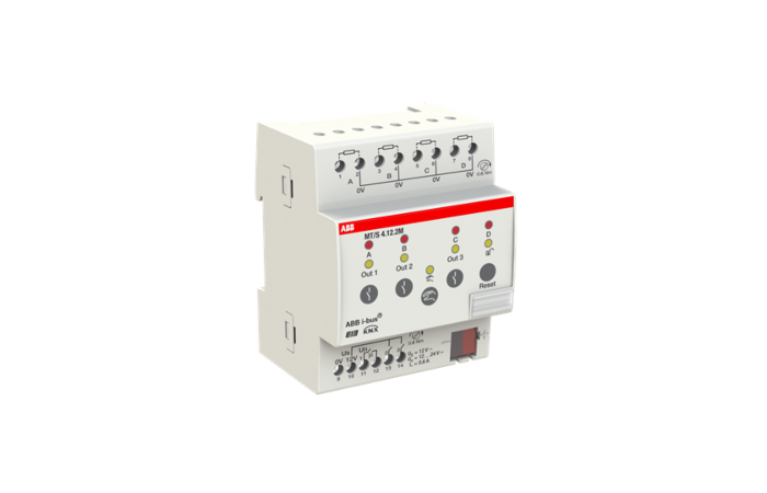 ABB Zabezpečovací terminál 4násobný, 12 V DC  2CDG110109R0011