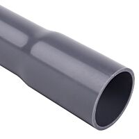 KOPOS Trubka pevná 4025 Ø25,0/21,4mm, 750N, –25 až +60°C, PVC, tmavě šedá (délka 3m)