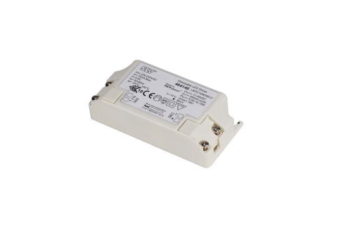 LED DRIVER, 10W, 350mA, incl. strain relief, dimmable
