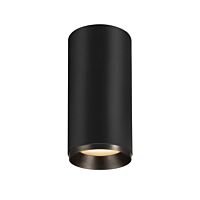 NUMINOS® CL DALI L, vnitřní LED přisazené stropní svítidlo černá/černá 3000 K 36°