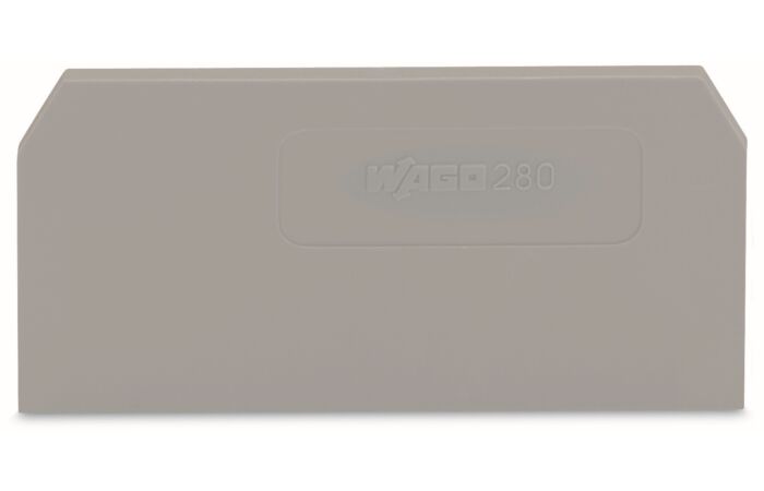 WAGO Víčko 280-308 řadové svorky 2,5mm šedá