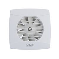 CATA Ventilátor UC 10 Axiální, Slim design, bílý, 100 mm, s nízkou hlučností 26dB