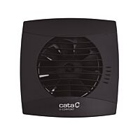 CATA Ventilátor UC 10 BLACK Axiální, Slim design, černý, 100 mm, s nízkou hlučností 26dB