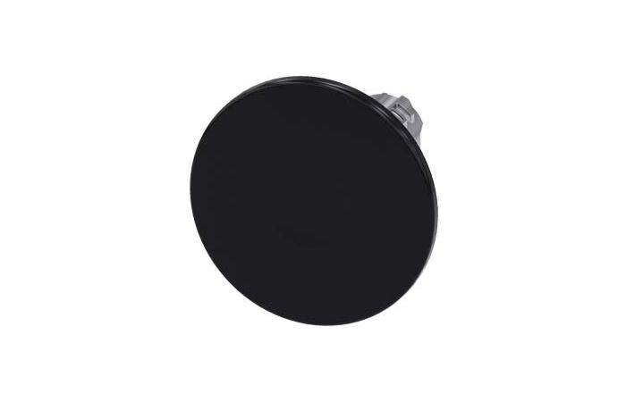SIEMENS Tlačítko hřibové, 22 mm, kulaté, kov, s vysokým leskem, černá barva, 60 mm