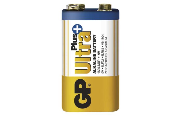 GP Baterie ALKALINE ULTRA Plus 6LF22 9V blistr 1ks