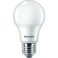 PHILIPS Žárovka LED CorePro 7,5W-60 E27 3000K IP20 bílá