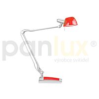 PANLUX Svítidlo GINEVRA DUO 40W G9 3000K stolní lampička IP20 červená