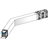 SCHNEIDER KSA1000DLC43B Koleno 1000 A horizontální