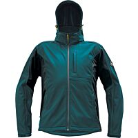 CERVA DAYBORO Bunda softshell velikost S petrolej