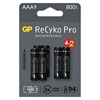 GP Baterie  mikrotužková 800mAh RECYKO PRO