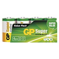 GP  Baterie alkalická  SUPER D (LR20) 4SH