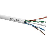 SOLARIX Kabel UTP 4x2x0,5 CAT6 PVC (balení 305m/box)