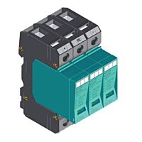 KIWA Svodič I+II PO I 3 PV 1000V DC/12,5kA bleskových proudů, varistorový, pro fotovoltaiku