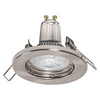 LEDVANCE Svítidlo LED zapuštěné LED SPOT SET RECESS GU10 3x2.6W 2700K Brushed Nickel v balení 3ks