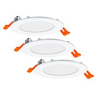 LEDVANCE Svítidlo LED zapuštěné,integrovaný driver  SPOT AND DOWNLIGHT RECESS SLIM 3x8W 120mm 3000K v balení 3ks