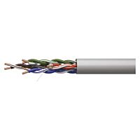 EMOS Kabel UTP 4x2x0,5 CAT5E PVC datový (balení 305m) šedá