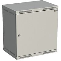 SOLARIX Rozvaděč SENSA 12U 400mm, nástěnný 19", dveře plech