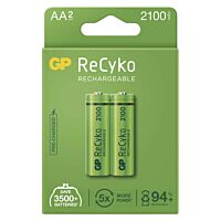 GP Baterie  tužková ReCyko 2100mAh bl.2ks