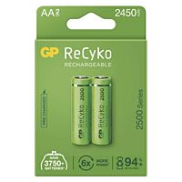 GP Baterie  tužková ReCyko 2500mAh bl.2ks