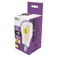 EMOS Žárovka LED 11W-100 E27 1521lm 2700K 320° FILAMENT A67