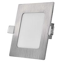 EMOS Panel LED 7W 480LM podhledové 120x120mm IP20 stříbrné