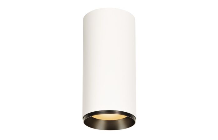 NUMINOS® DALI XL, přisazené stropní svítidlo bílé/černé 36 W 2700 K 60°