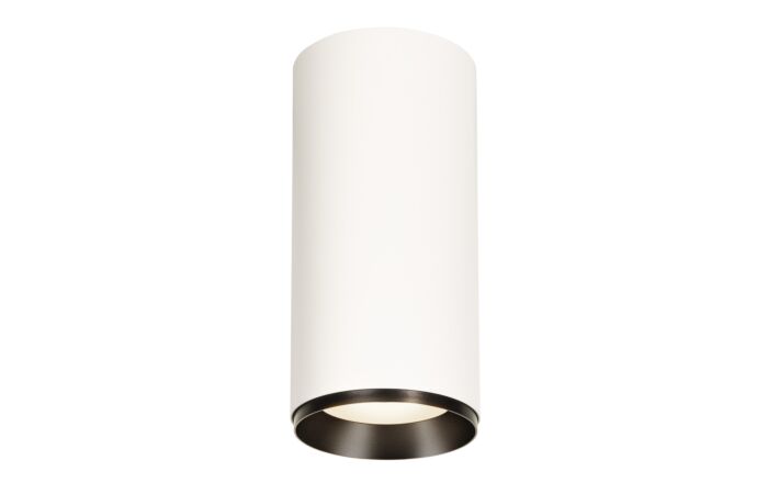NUMINOS® DALI XL, přisazené stropní svítidlo bílé/černé 36 W 4000 K 24°