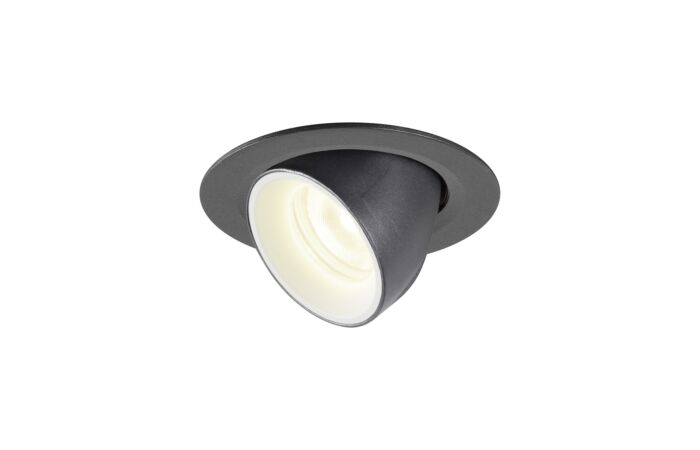 SLV Svítidlo LED NUMINOS® GIMBLE XS 7W 730lm 4000K 40° zápustné IP20 černá/bílá