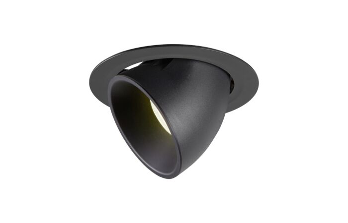 NUMINOS® GIMBLE XL, zápustné stropní svítidlo černé 4000 K 55°