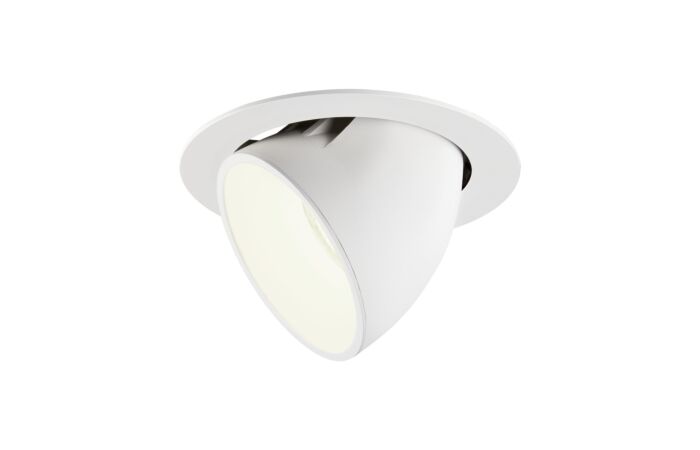 NUMINOS® GIMBLE XL, zápustné stropní svítidlo bílé 4000 K 20°
