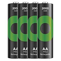 GP Baterie tužková nabíjecí ReCyko Pro Profesional 2000mAh AA (HR06) blistr 4ks