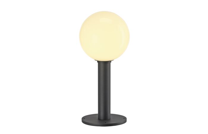 SLV Svítidlo GLOO PURE 44 Pole 23W E27 stojací lampa 44cm IP44 antracit/sklo