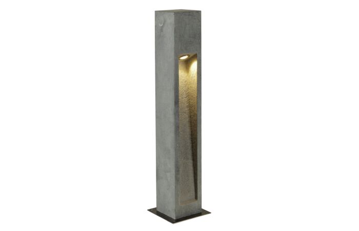 Stojací lampa ARROCK STONE LED 75 cm, hranatá