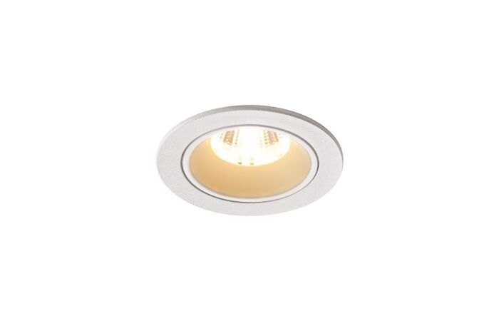 NUMINOS® DL S, vnitřní LED zápustné stropní svítidlo bílá/bílá 2700 K 20°