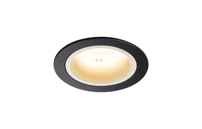 SLV Svítidlo LED NUMINOS® DL M, vnitřní  zápustné stropní  černá/bílá 2700 K 55°