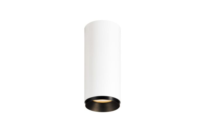 NUMINOS® CL PHASE S, vnitřní LED přisazené stropní svítidlo bílá/černá 2700 K 36°