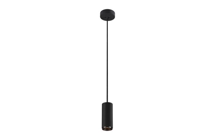 NUMINOS® PD PHASE S, vnitřní LED přisazené stropní svítidlo černá/černá 2700 K 24°