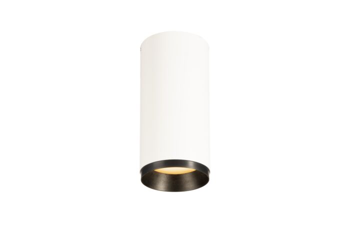 NUMINOS® CL PHASE M, vnitřní LED přisazené stropní svítidlo bílá/černá 2700 K 24°