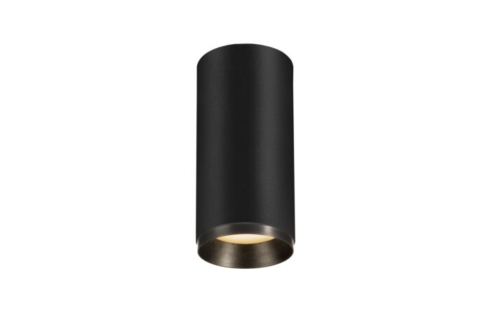 NUMINOS® CL PHASE M, vnitřní LED přisazené stropní svítidlo černá/černá 3000 K 24°