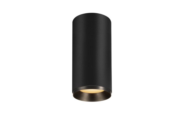 NUMINOS® CL PHASE L, vnitřní LED přisazené stropní svítidlo černá/černá 2700 K 36°