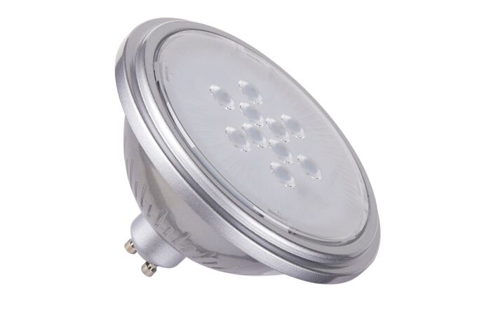 QPAR111 GU10, LED  světelný zdroj stříbrný 7 W 3000 K CRI 90 25°