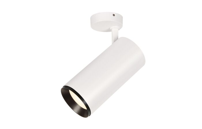 NUMINOS® XL PHASE, přisazené stropní svítidlo bílé/černé 36 W 60°