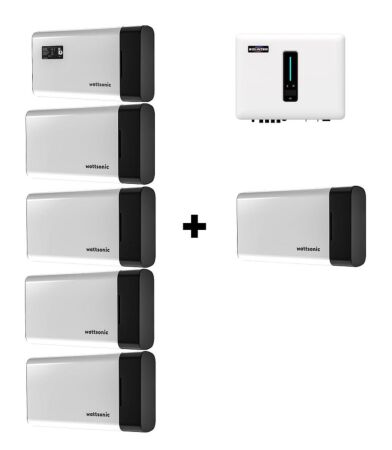 SOLINTEG Sada 10kW měnič + WATTSONIC BMS 2,30kWh + 4x bateriový modul 2,30kWh + 1x bateriový modul 2,30kWh zdarma