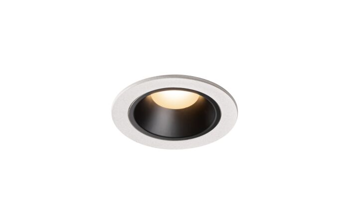 NUMINOS® DL S, vnitřní LED zápustné stropní svítidlo bílá/černá 2700 K 20°