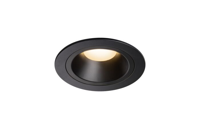 NUMINOS® DL M, vnitřní LED zápustné stropní svítidlo černá/černá 2700 K 20°