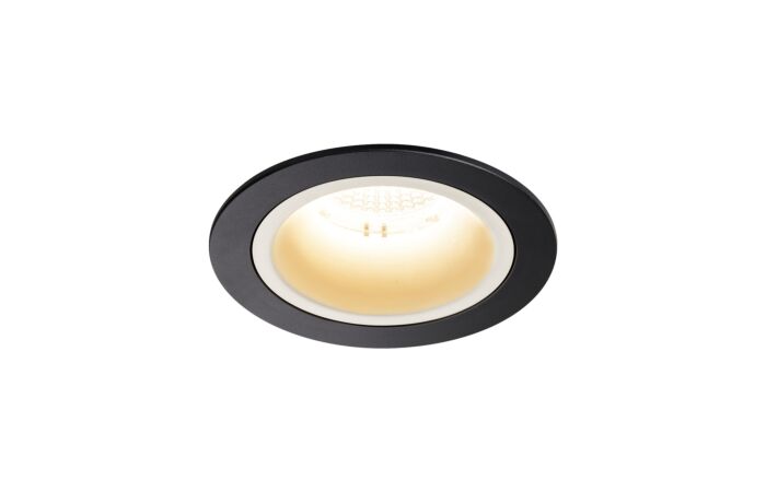 SLV Svítidlo LED NUMINOS® DL M, vnitřní  zápustné stropní  černá/bílá 2700 K 40°