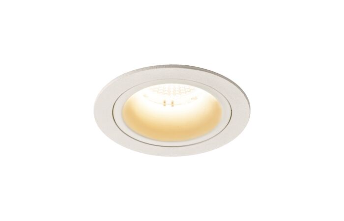 NUMINOS® DL M, vnitřní LED zápustné stropní svítidlo bílá/bílá 2700 K 55°